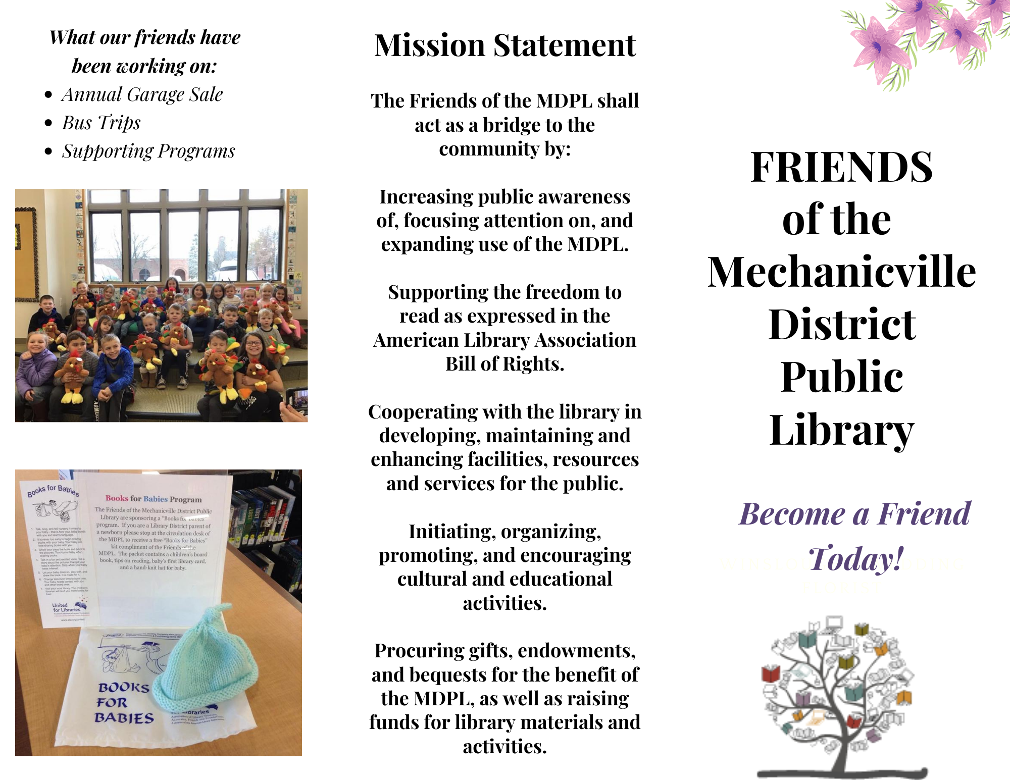 Friends of the Library Meeting - New members welcome! @ Mechanicville | New York | United States
