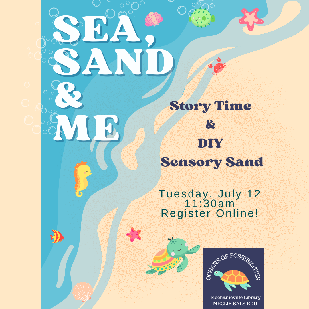 Sea, Sand & Me - Story Time & Craft @ Mechanicville District Public Library