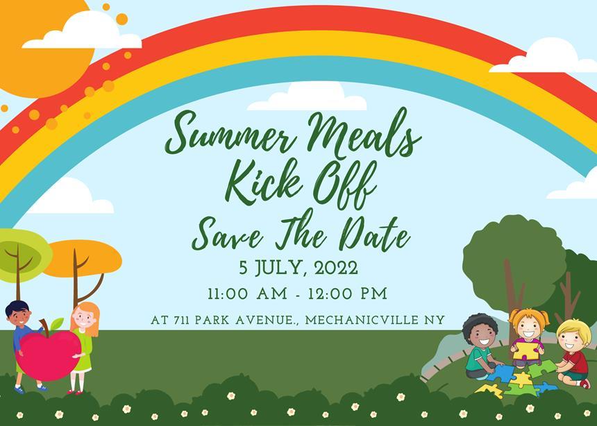 Summer Meals Kickoff! @ Park Avenue Playground | Mechanicville | New York | United States
