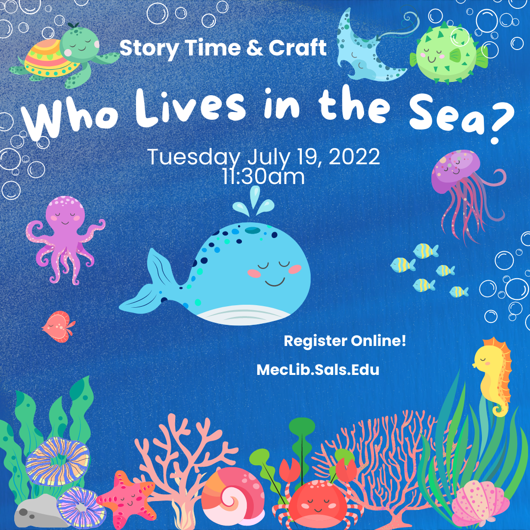 Story Time & Craft ~ Who Lives in the Sea?