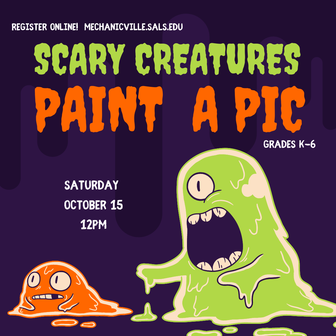 Kids Paint a Pic: Scary Creatures