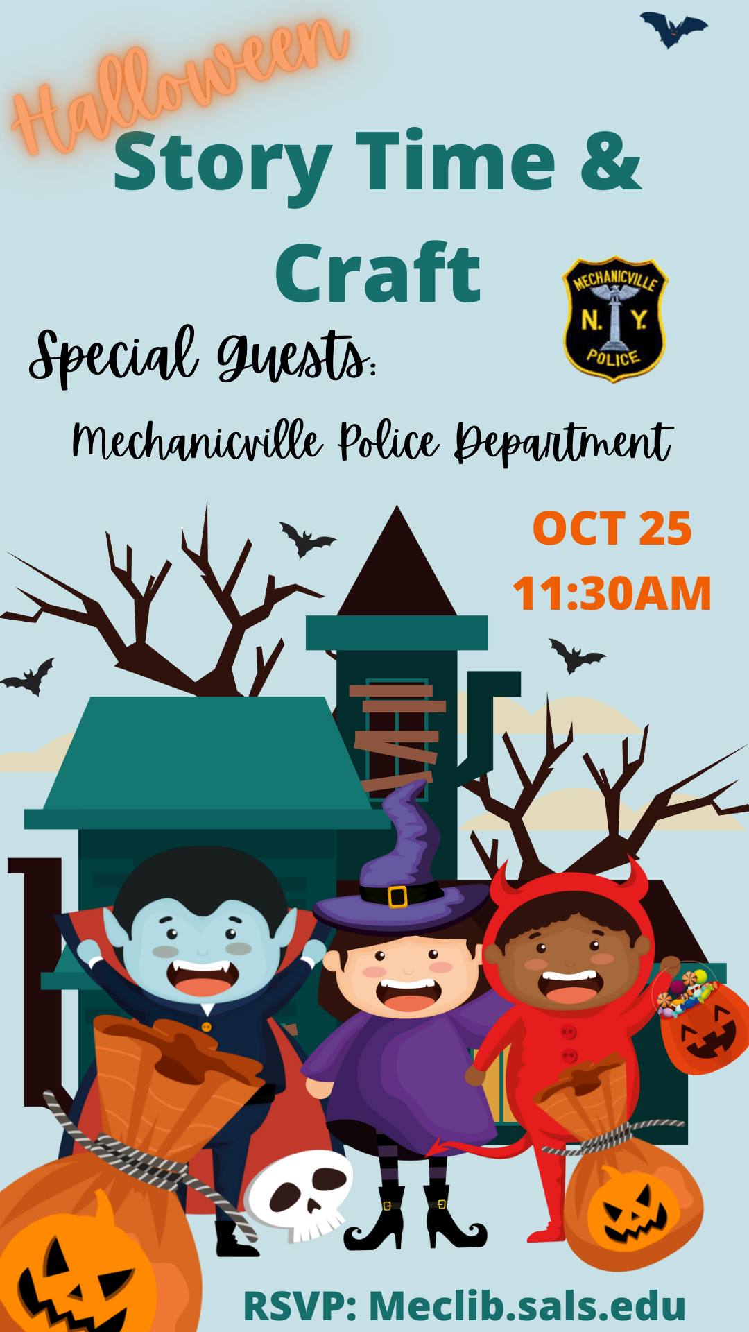 Story Time & Craft: Special Visit from Mechanicville Police Department