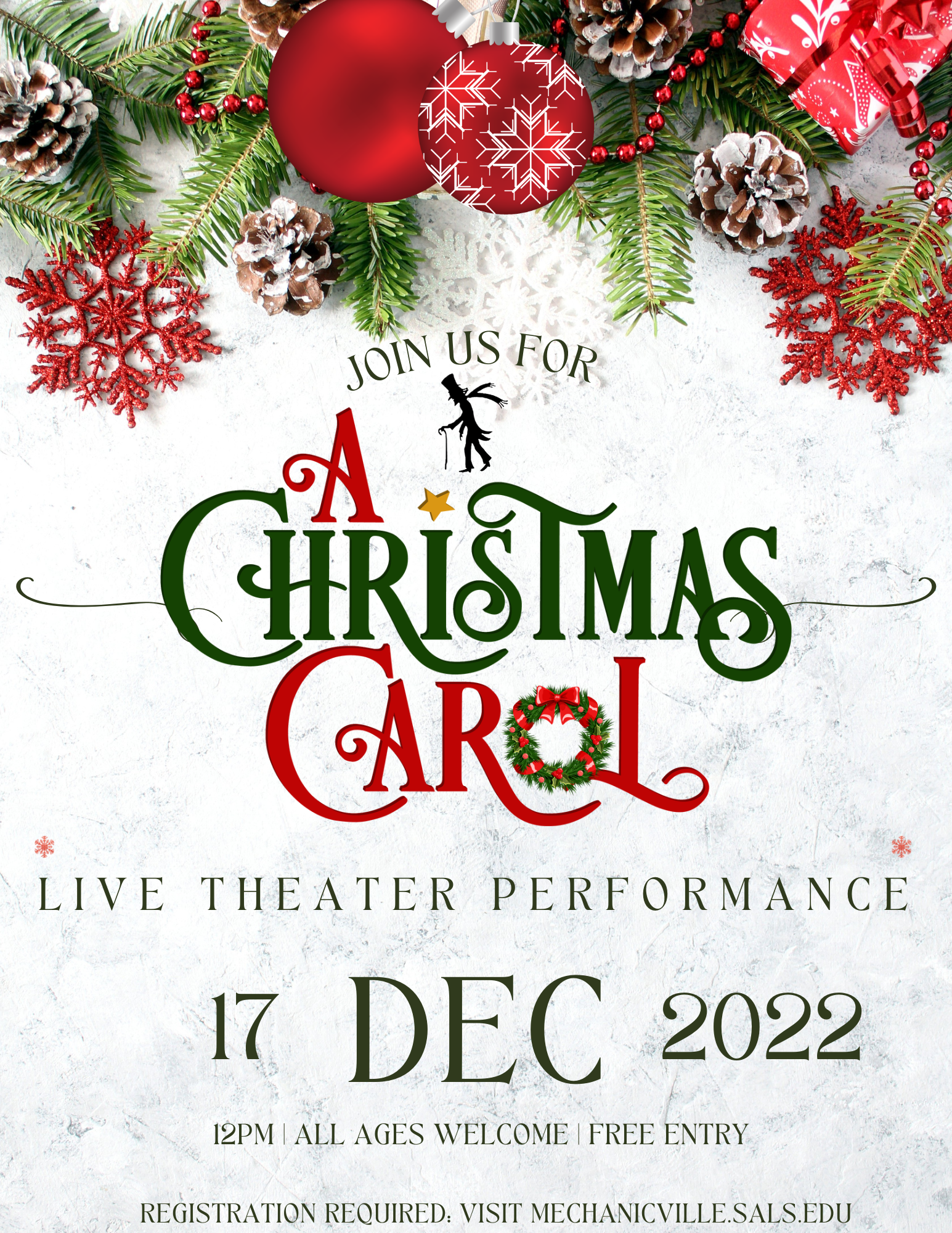 A Christmas Carol - Live Theater Performance