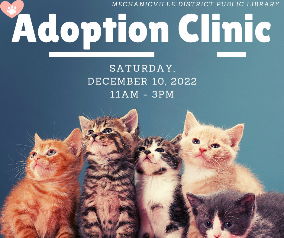 Kitten Adoption Clinic @ Mechanicville District Public Library | Mechanicville | New York | United States