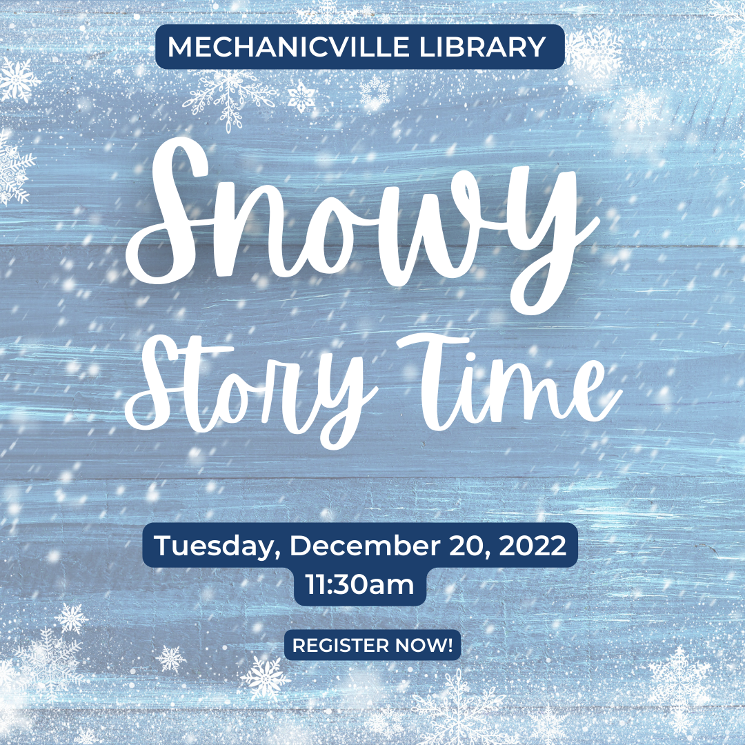 Snowy Story Time & Craft! @ Mechanicville District Public Library