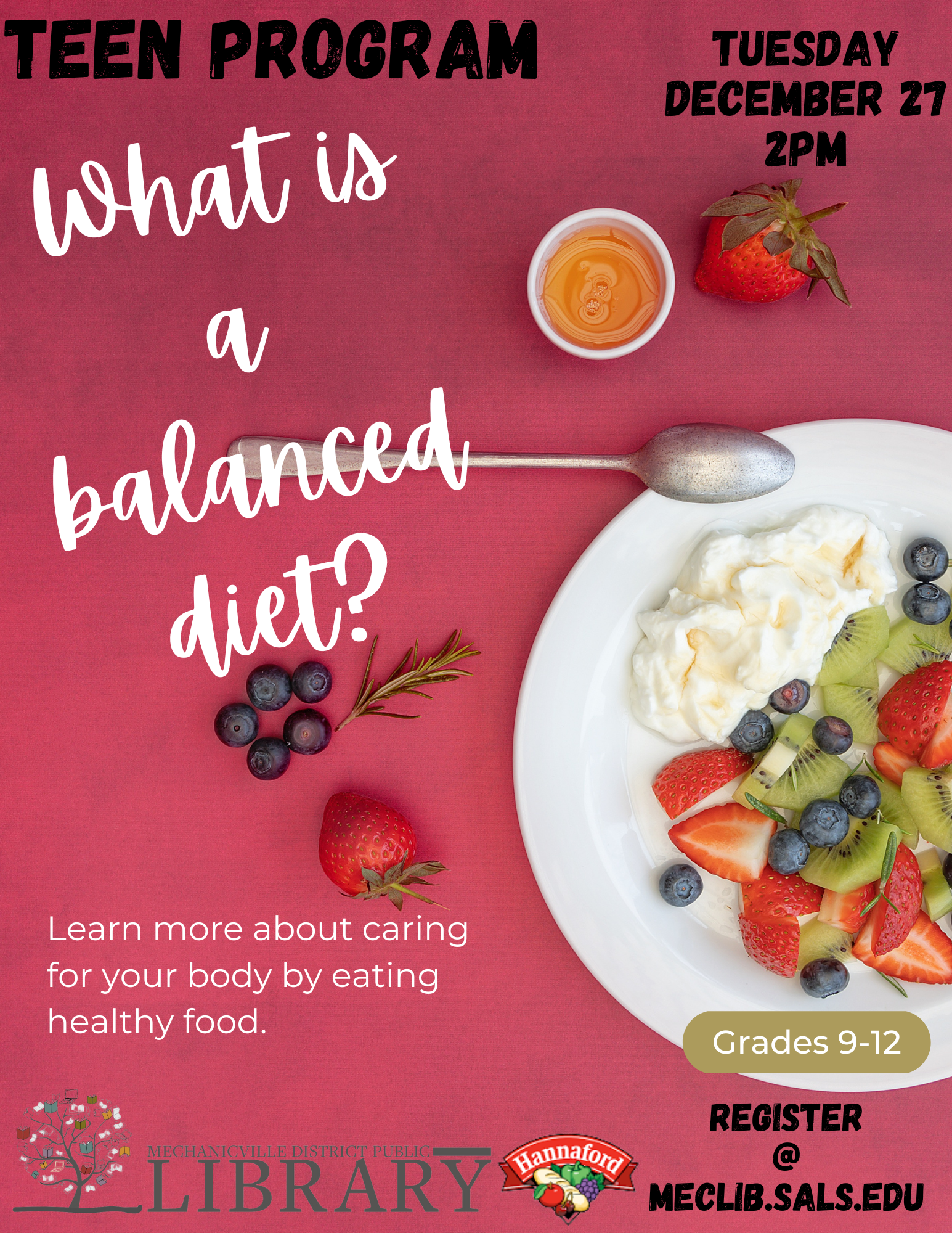 Teens: What is a Balanced Diet? Grades 9-12