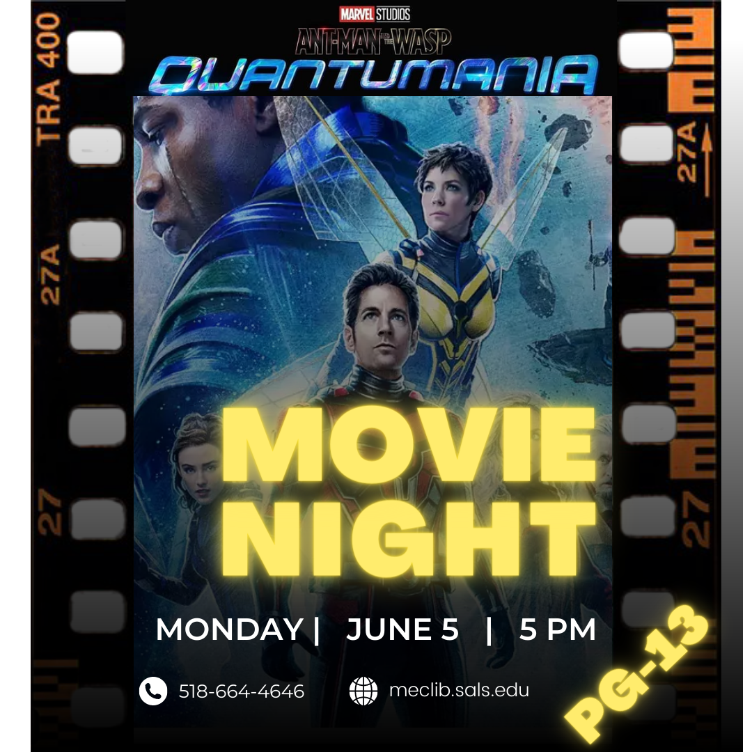 Movie Night - Antman & Wasp Quantumania [PG-13] @ Mechanicville District Public Library | Mechanicville | New York | United States