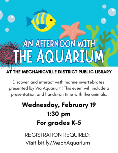 Flyer for Via Aquarium Event